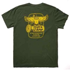 NOS Duck Camp LIBERTY DUCK Pepper Gray Men’s T-Shirt Size XXL Disco’d Graphic