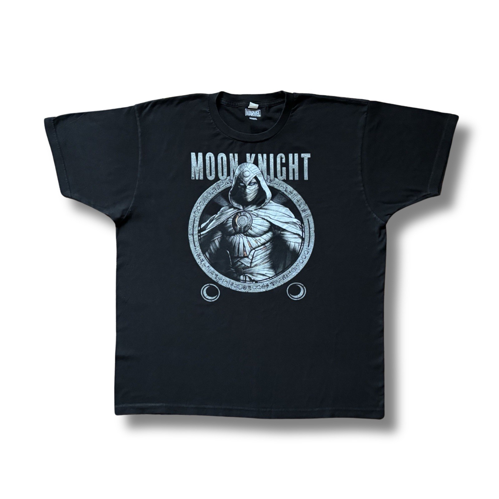 RARE Marvel Moon Knight Mens Large Graphic T-Shirt Disney Super Heroes