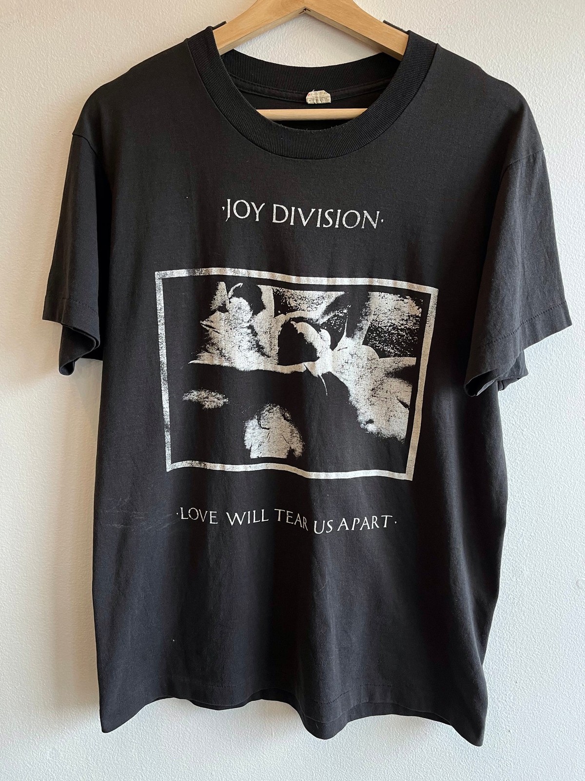 Reprint 1980's Joy Division Love Will Tear Us Apart T-Shirt Classic tee NH27399 gallery