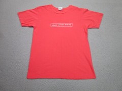 Undefeated Shirt Mens Medium Orange Salmon UACTP UND Casual Adult tee