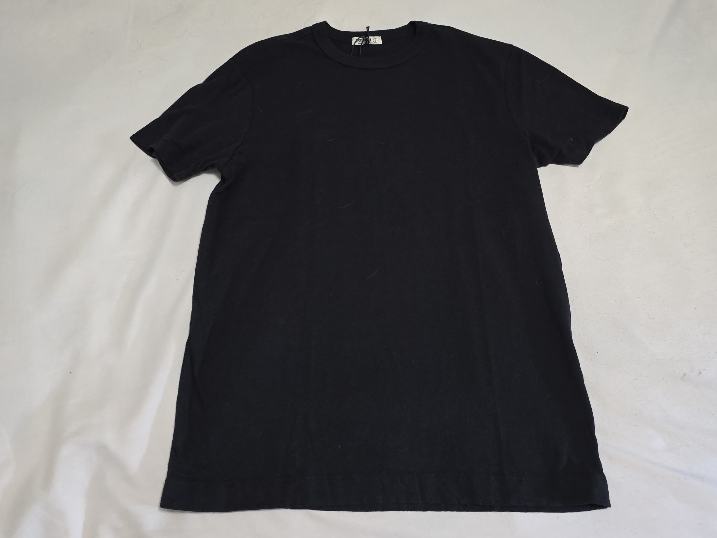 NEW Buck Mason Black Slub Modern Classic Essential Short Sleeve Tshirt Medium gallery