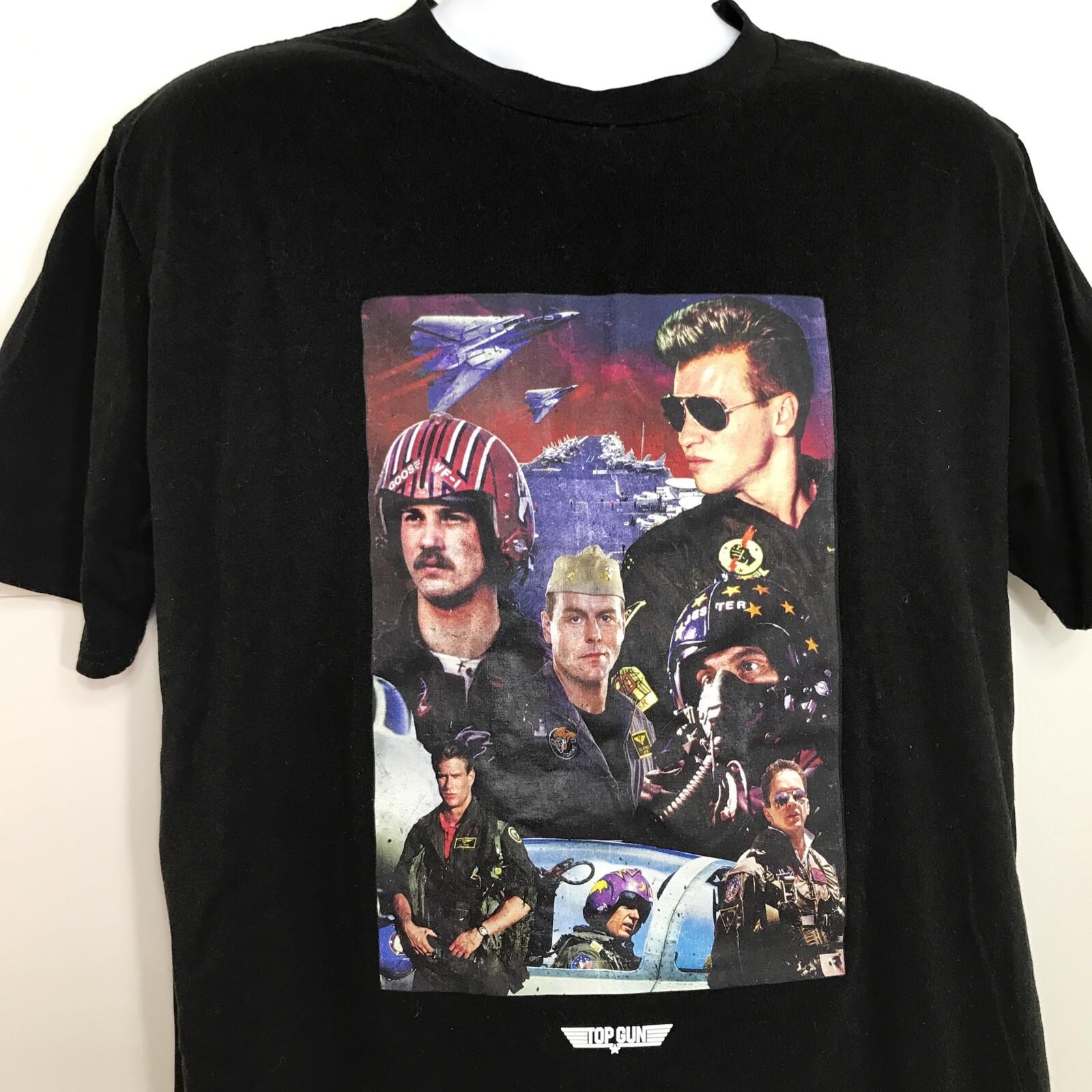 Top Gun Movie Promo Shoe Palace Exclusive Men's T Shirt Large Black gallery