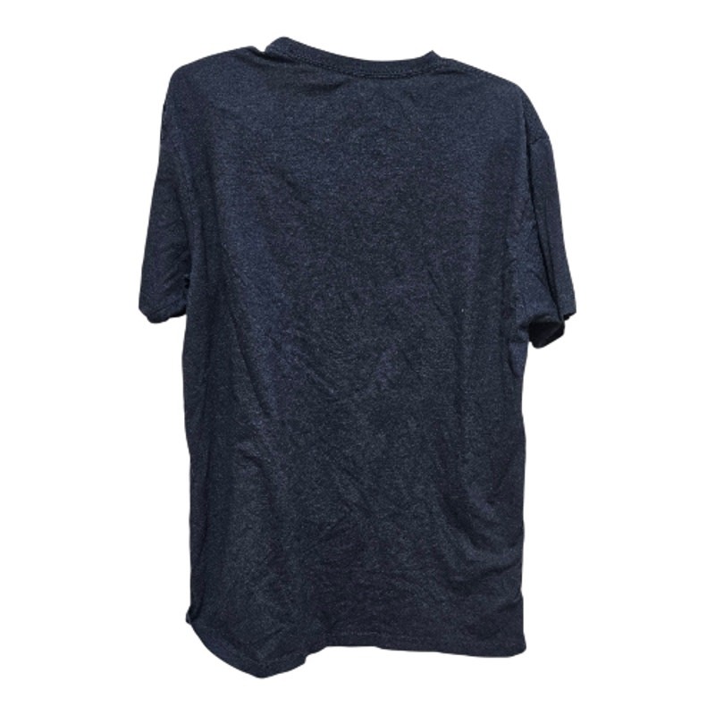 Nayked Apparel Men’s XL Heather Navy Cotton Blend Crewneck T-Shirt gallery