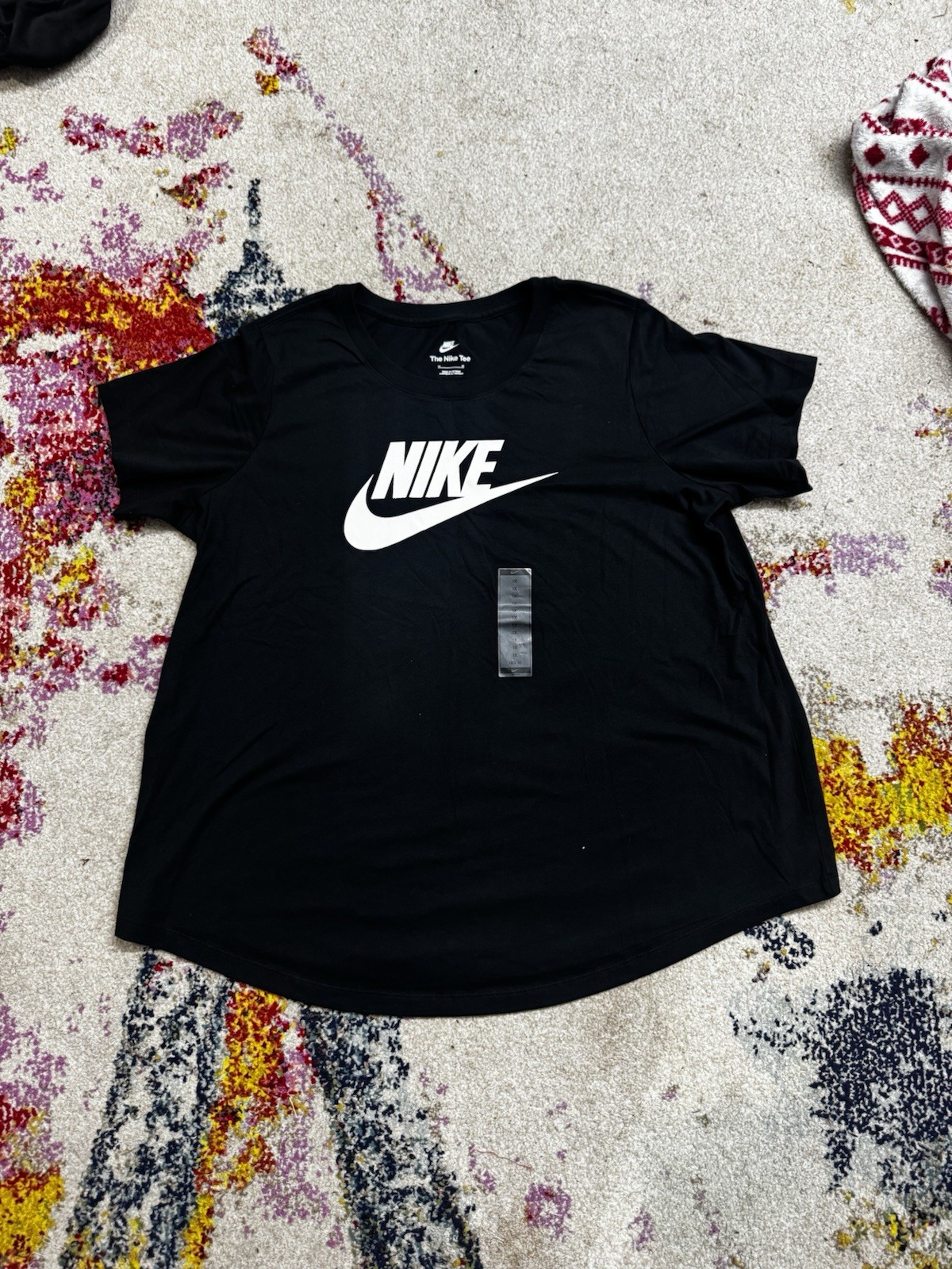 Nike Icon Future T Shirt Mens L Black Short Sleeve Swoosh Logo Cotton Crewneck gallery