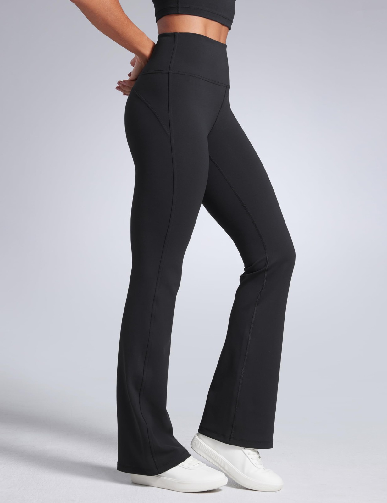 Women Butterbreeze High Waist Flare Pants 32'' - Casual Yoga Dress Bootcut Wi... gallery