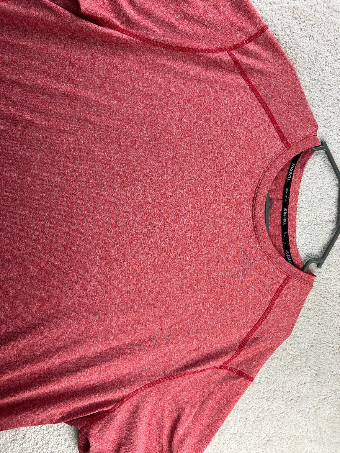 Russell Men's Red XL Moisture-Wicking Dri-Power Active T-Shirt gallery