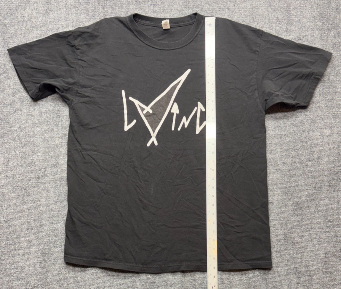 M&O Gold 4800 Black T-Shirt Men's XL 100% Cotton LIVE Graphic Short Sleeve gallery