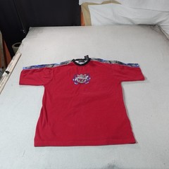 Y2K Full Throttle Shirt Mens Medium Red Dice Flames No Boundaries Graphic Tee