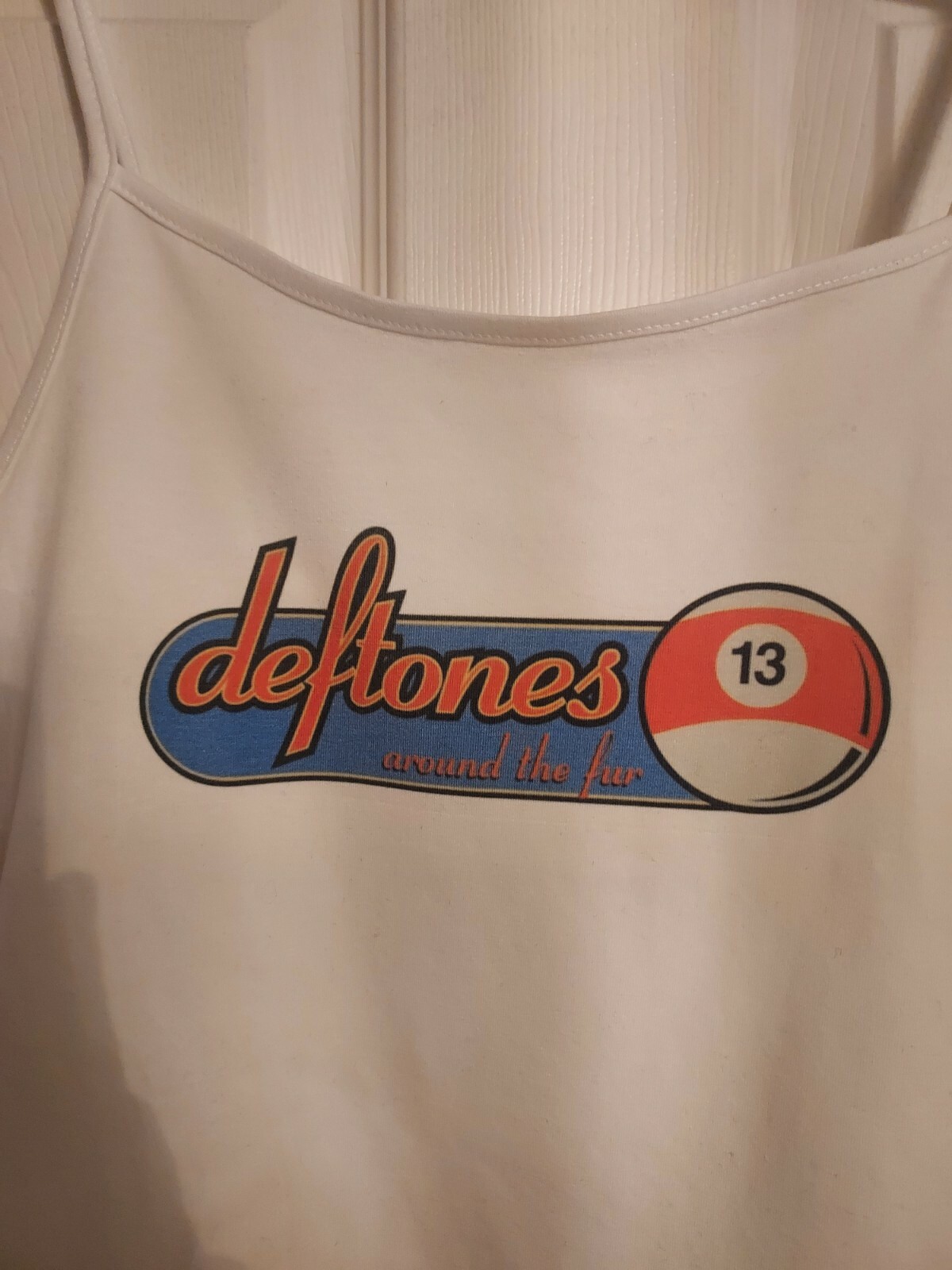 Custom band shirt custom crop top Deftones Shirt custom tank top any size xs-2xl gallery