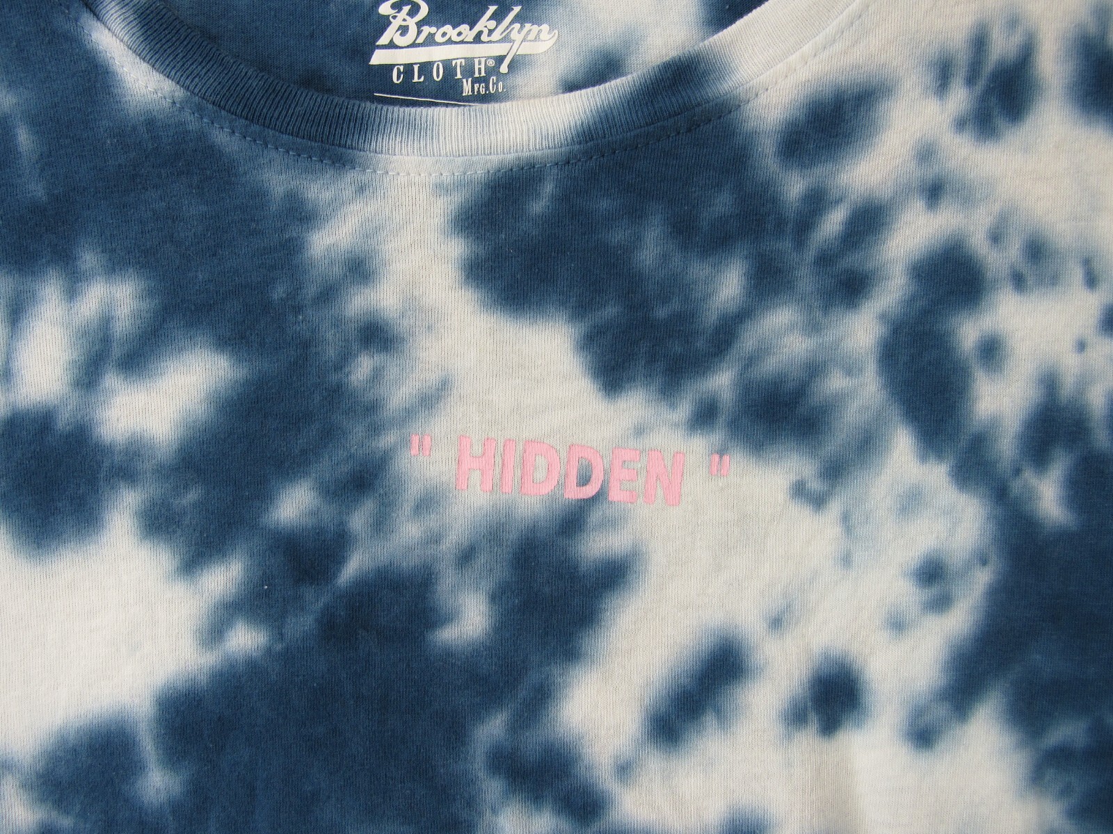 Brooklyn Cloth Tie Dye Men M T-Shirt No Where to Go Psychedelia Trippy Hippie S* gallery