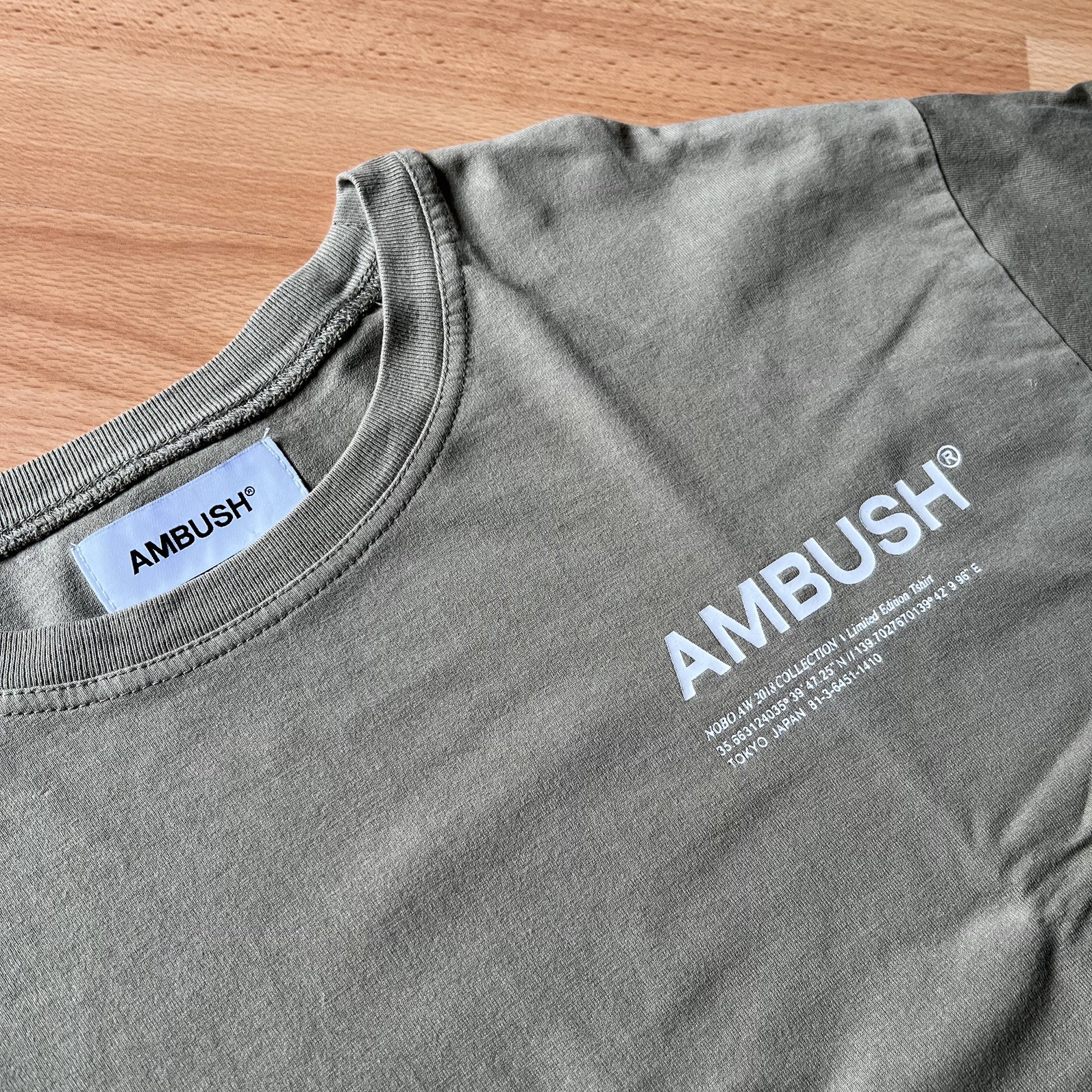 Ambush Japan Limited Edition NOBO 2018 Cotton T-Shirt SZ 4