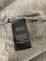 KENNETH COLE Men’s Organic Cotton Blend Crewneck T-Shirt XL GRAY 4-Way Stretch