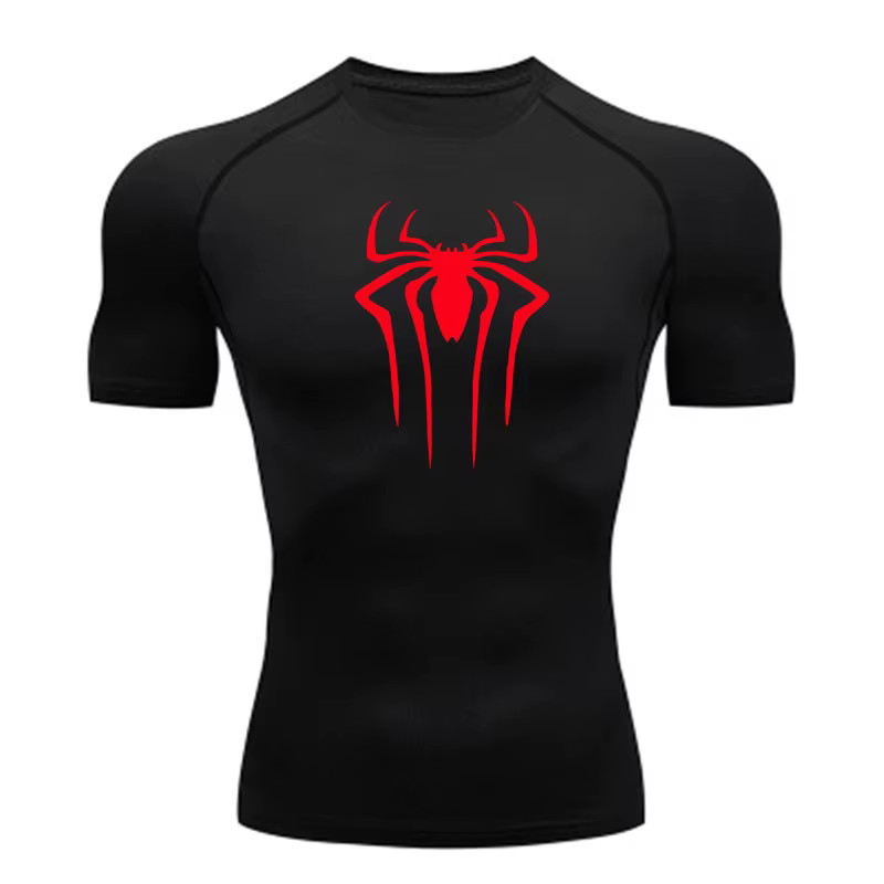 Men's Compression Gym T-Shirt Quick Dry Short Sleeve Fitness Running Tee Shirt gallery