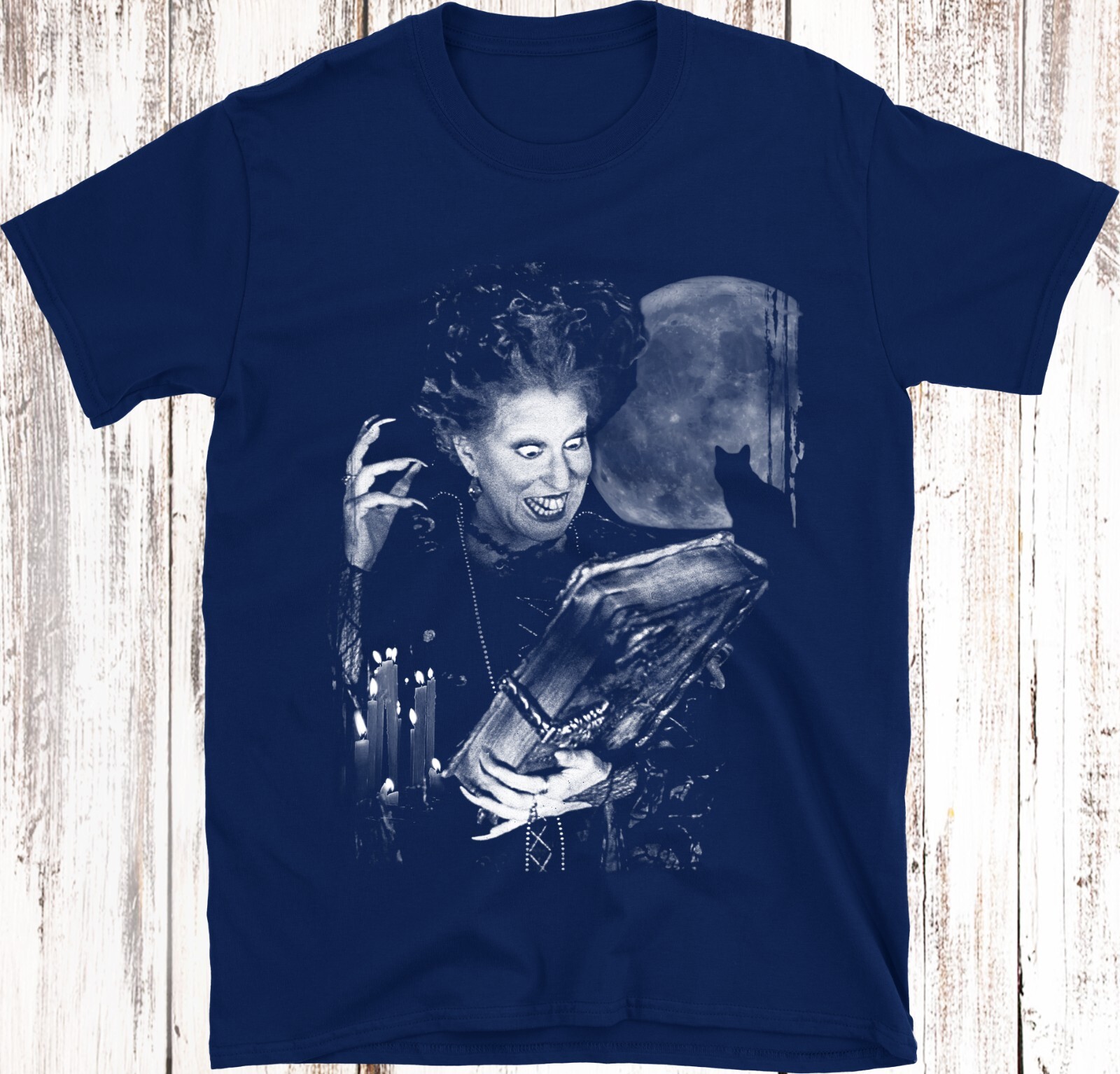 Abracadabra Hocuspocus Simsalabim Winifred Sanderson Witch Magic Spell Book Tee gallery
