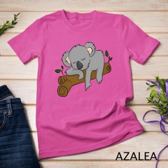 Cute Koala Bear Sleeping Lazy Animal Lover Gift Clothes Unisex T-shirt