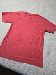 Rhone Mens Small Athletic Performance T Shirt Coral Heather Short Sleeve