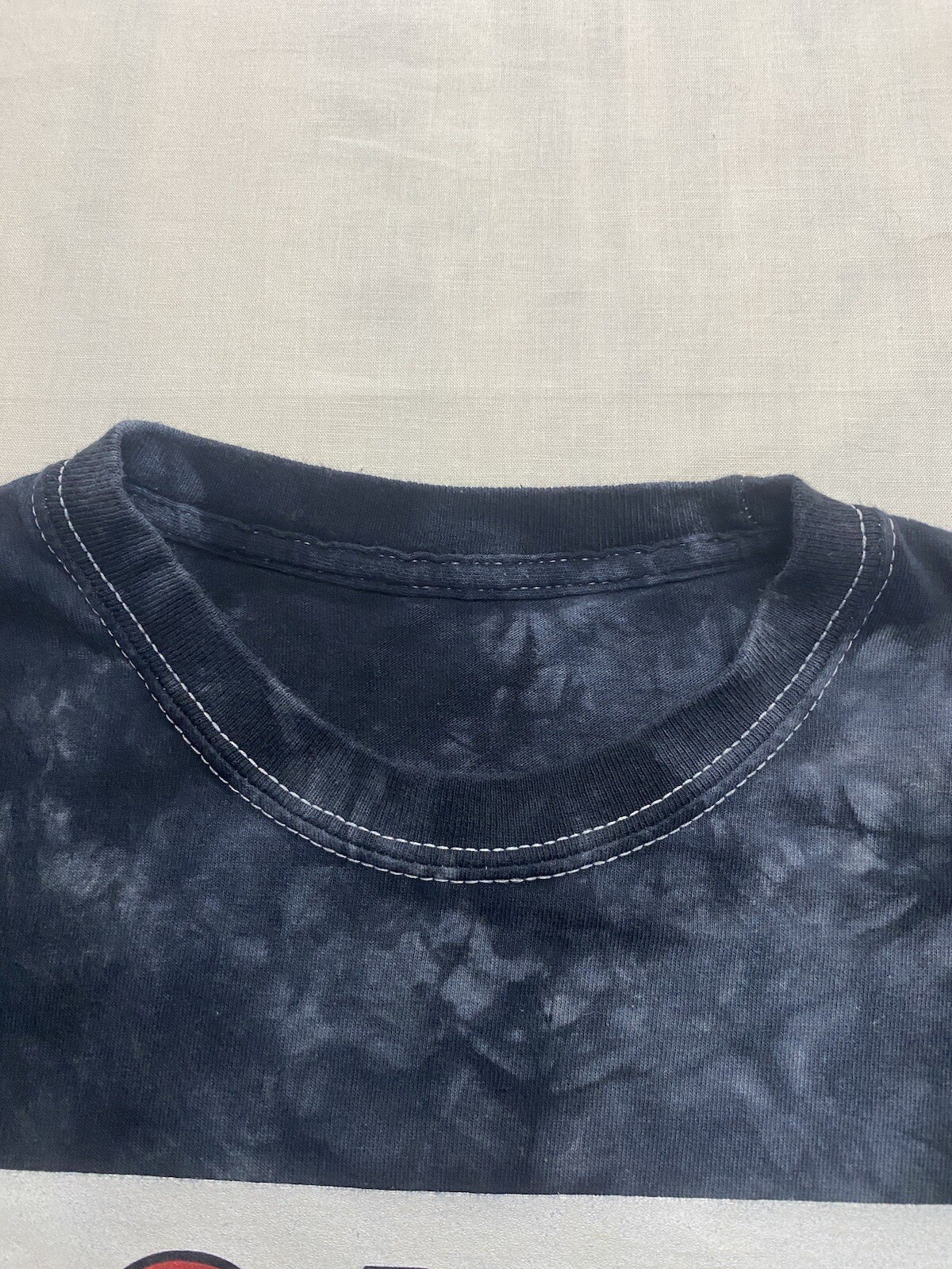 California Vibes Long Sleeve Black Tie Dye Crew Neck T-shirt Size In Description gallery