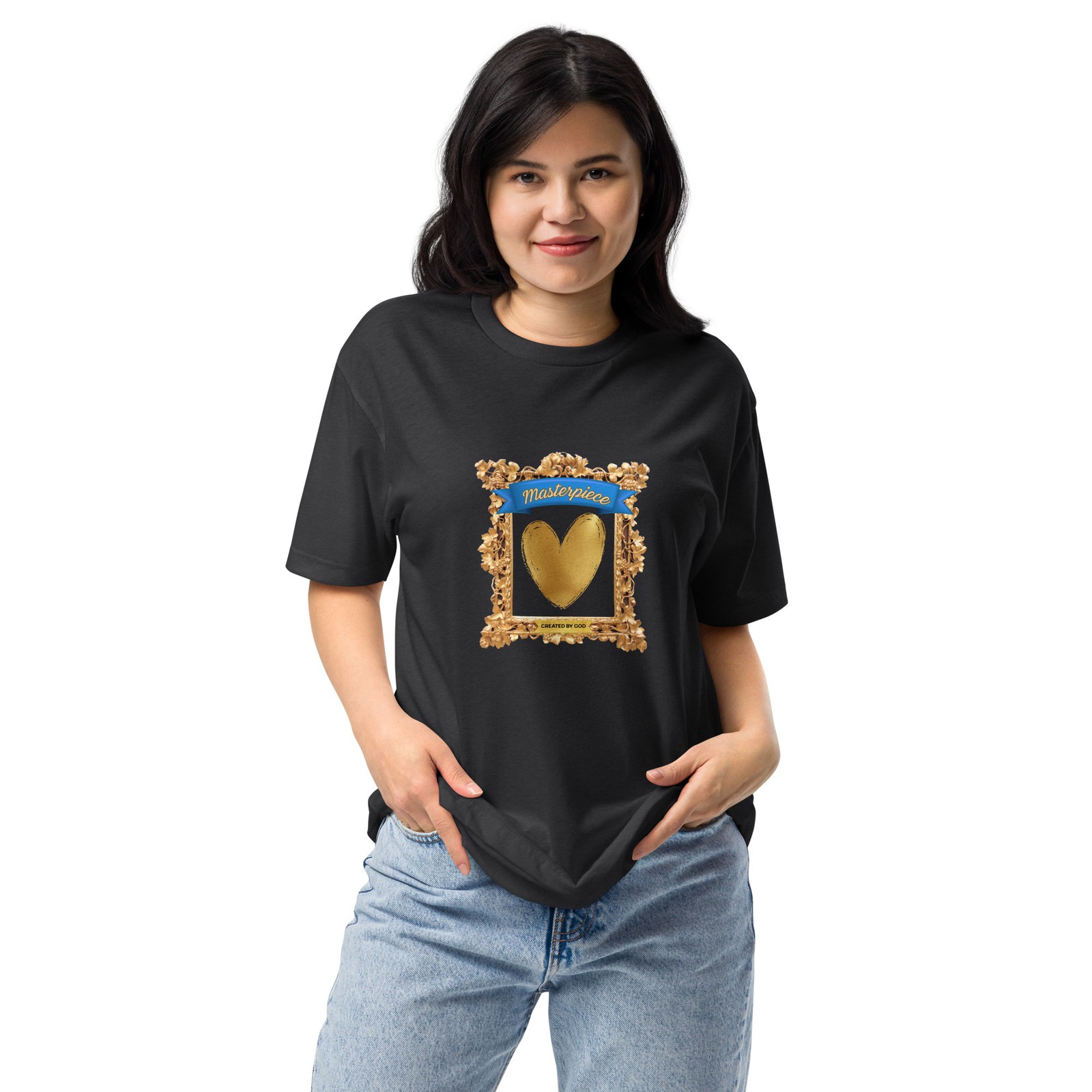 Masterpiece Created by God Unisex Fitted T-Shirt - Next Level 6210 gallery
