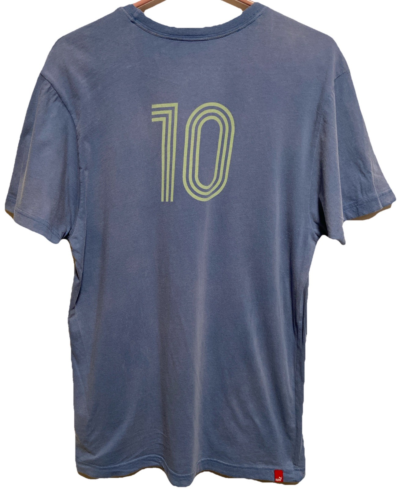 Vintage PUMA Hong Kong PELE BRASIL 10 T-Shirt Size LARGE. Excellent gallery