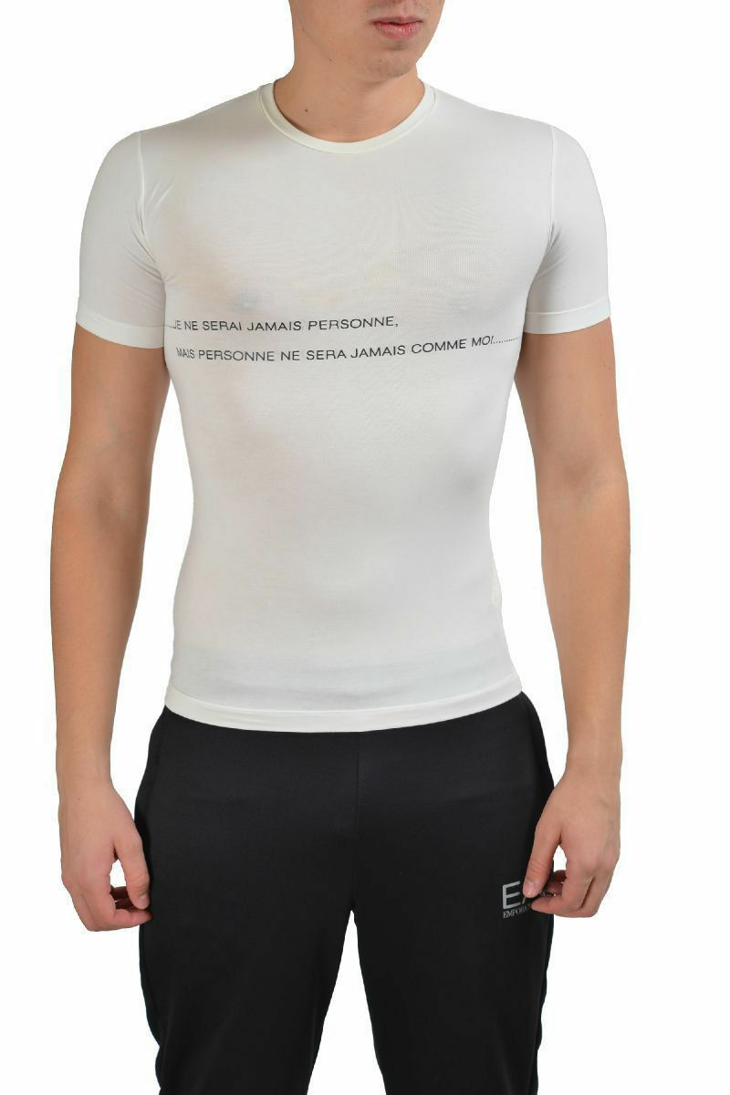 Gianfranco Ferre Men's Stretch Off White T-Shirt Sz XS S M L XL 2XL gallery