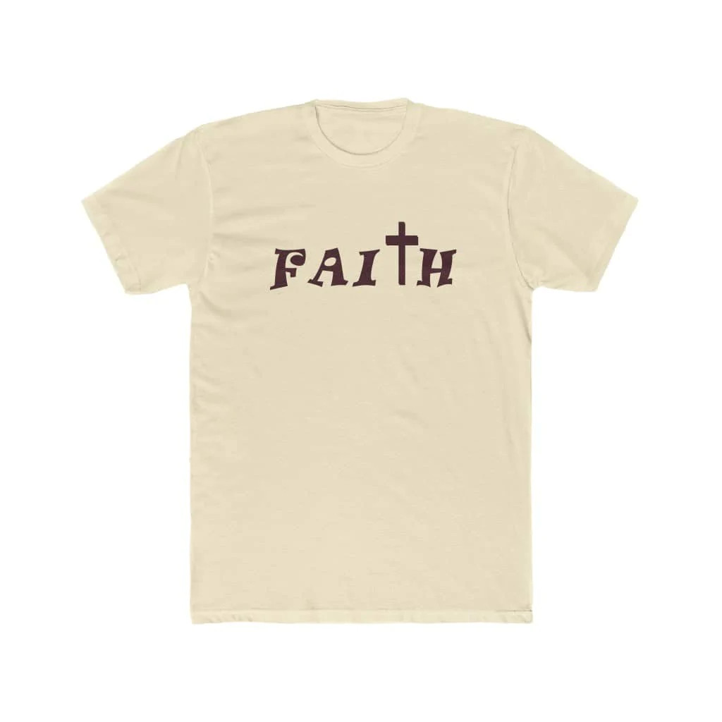 Next Level 3600 Soft Cotton Crew Tee "Faith" gallery