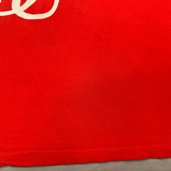 B&C Collection Luxembourg Scrambled Spell Out T Shirt Adult Large Red Tee