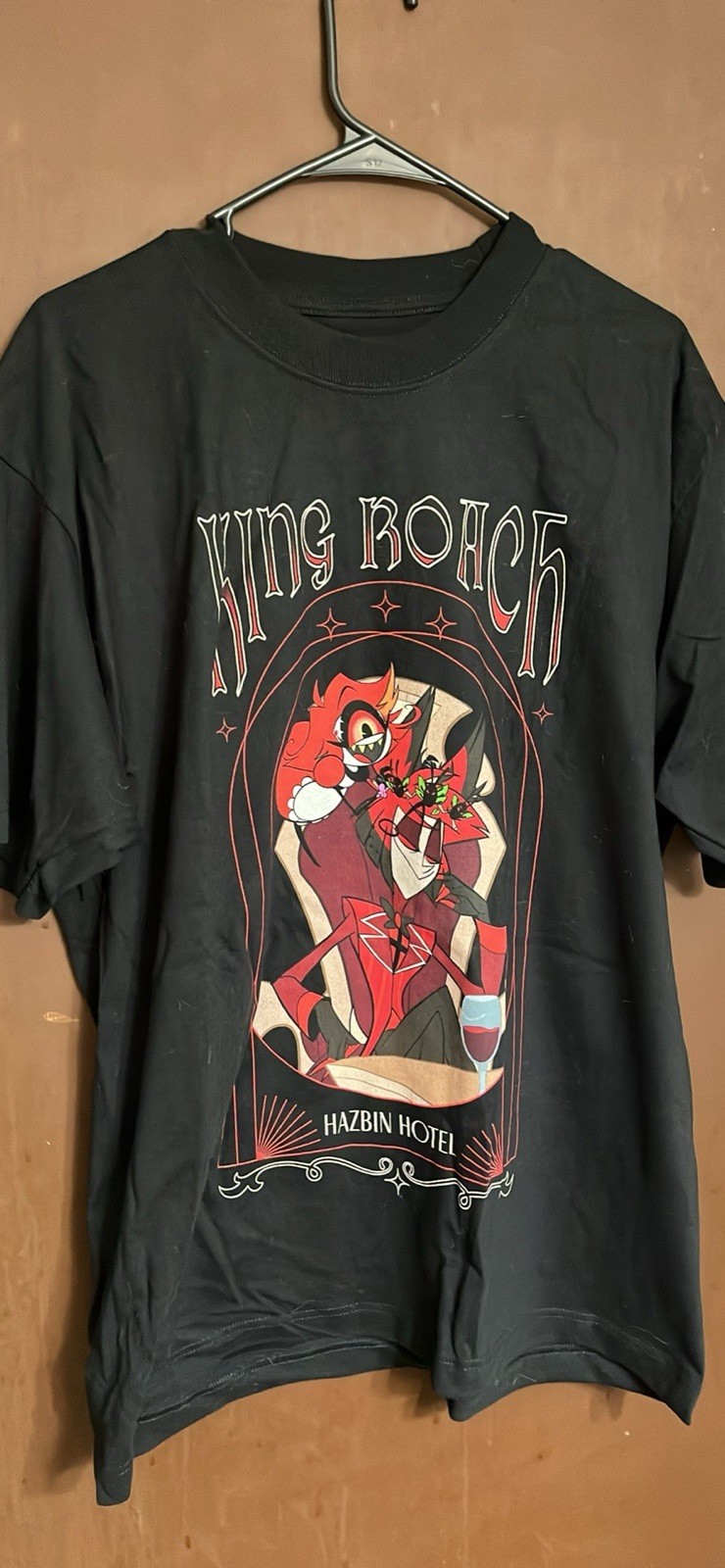 Hazbin Hotel Shirt Lot of 2 Size Large 1 NWT & 1 Used 1 Used See Description gallery