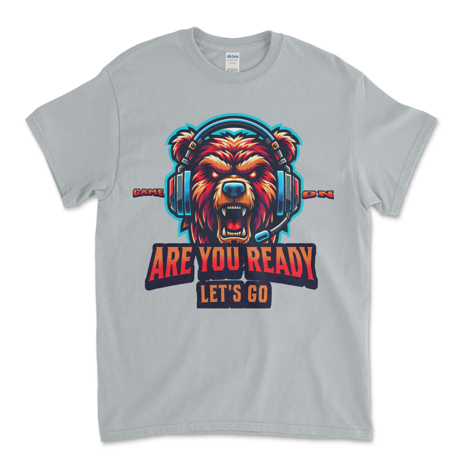 Custom T-Shirt Are You Ready! / Unisex Soft Style T-Shirts, Gildan Heavy- Cotton gallery