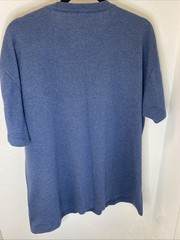 Nintendo Super Mario Bros. 3 Mario Men’s XL Blue Graphic Tee Crew Neck