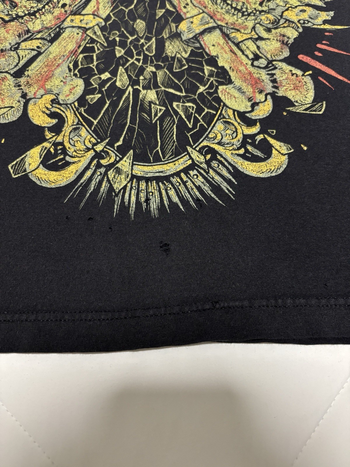 Thy Art is Murder Pagan Wolf Band T-Shirt Size L TAIM MySpace Era Deathcore Emo gallery