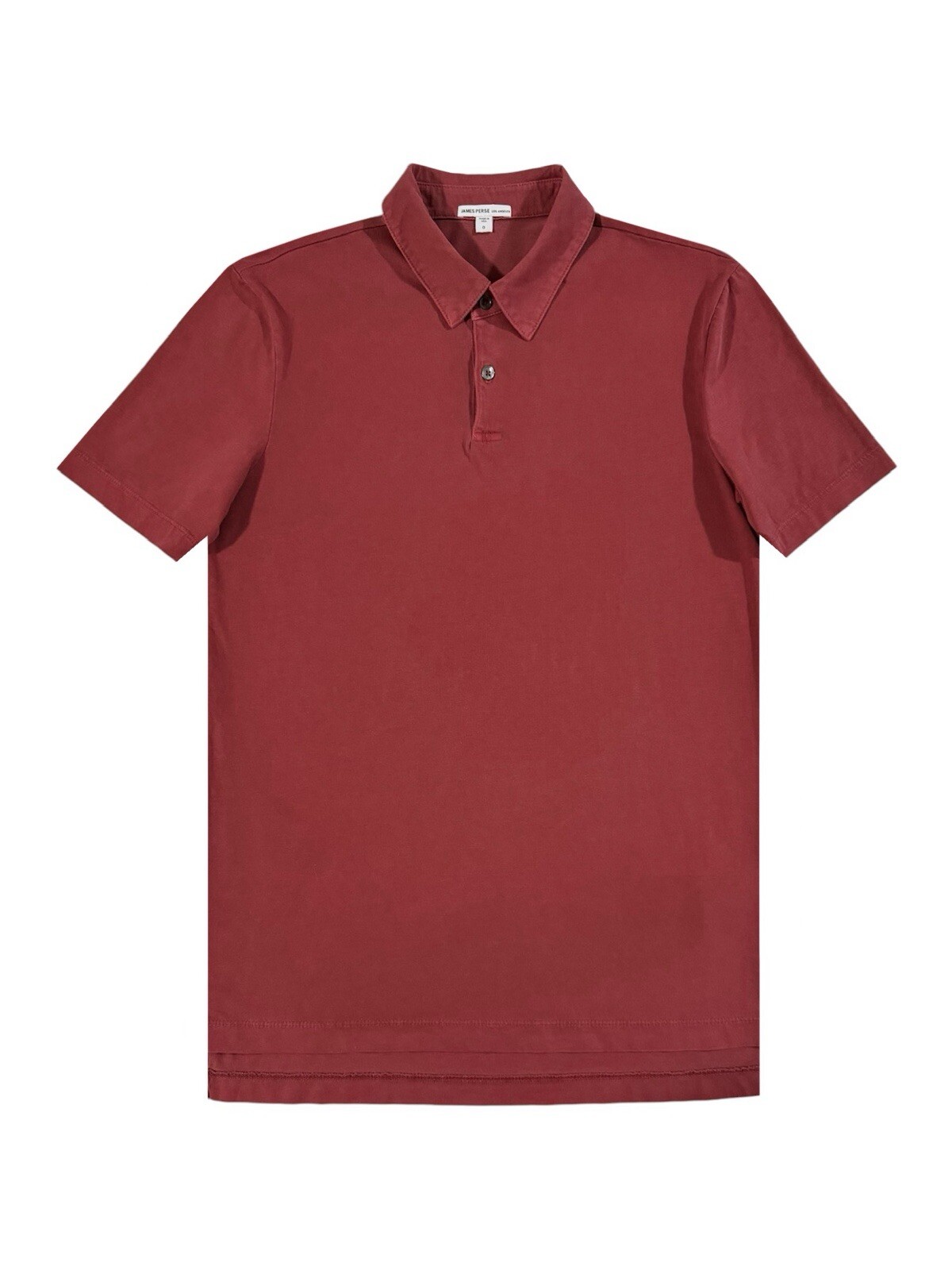 JAMES PERSE Men's Suede Jersey S/S Polo Retail: $135 (NWT) gallery