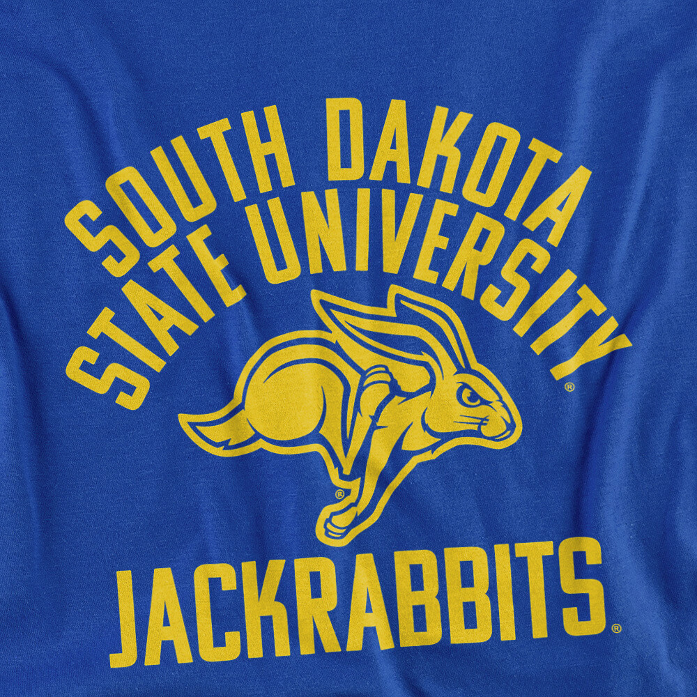 SDSU Adult T-Shirt One Color Jackrabbits, Royal Blue, S-5XL gallery