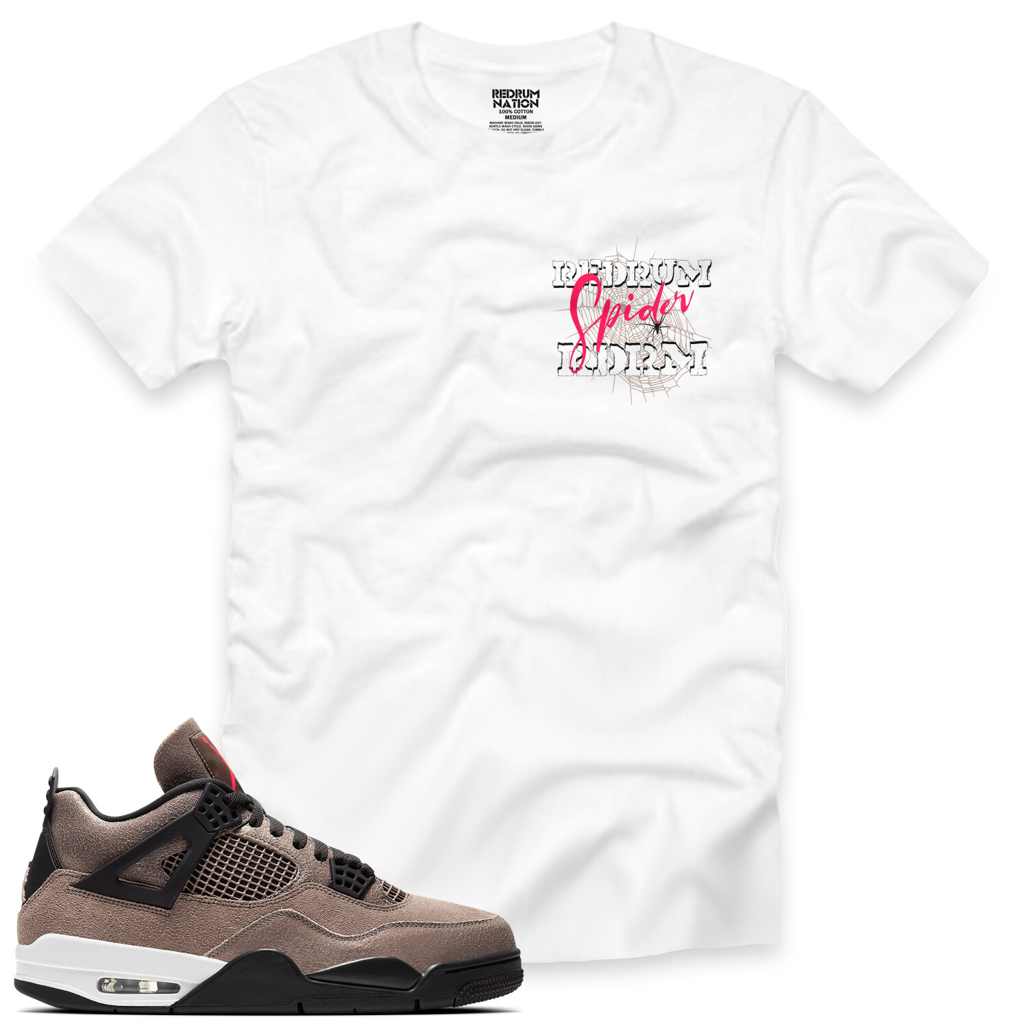 Taupe Haze 4 Redrum Spider T-Shirt gallery