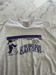 Men’s Graduation T Shirt Size Large Monopoly Design Short Sleeve