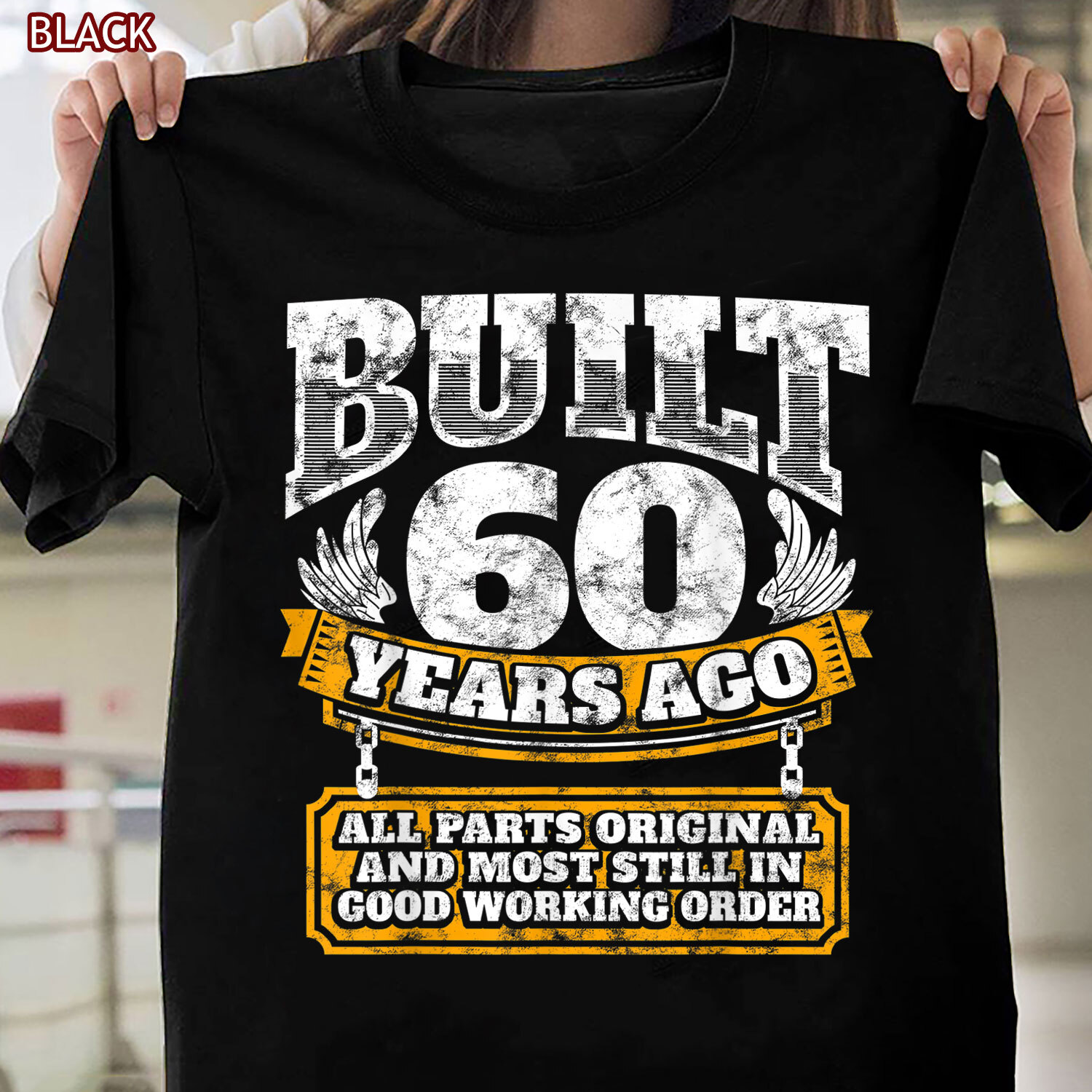 Funny 60th Birthday Shirt B-Day Gift Saying Age 60 Year Joke Gift T-shirt gallery
