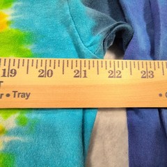 Grateful Dead Band Liquid Blue Long Sleeve Graphic Shirt Mens Size L Tie Dye