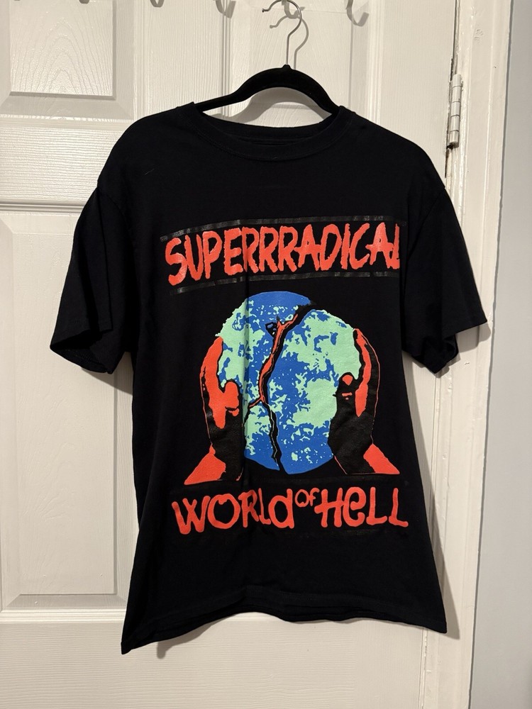 Superrradical World Of Hell Tee Size M Stray Rats