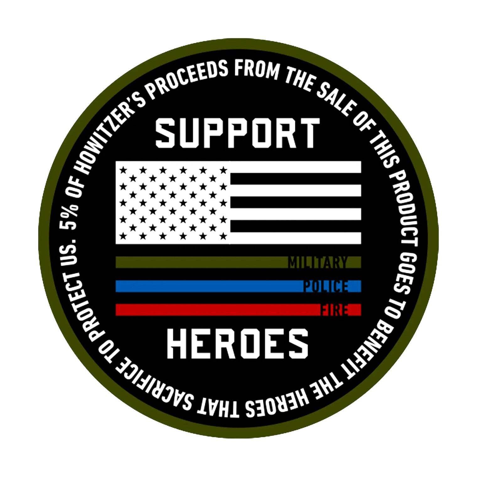Howitzer Style Men's T-shirt Freedom Military Grunt MFG gallery