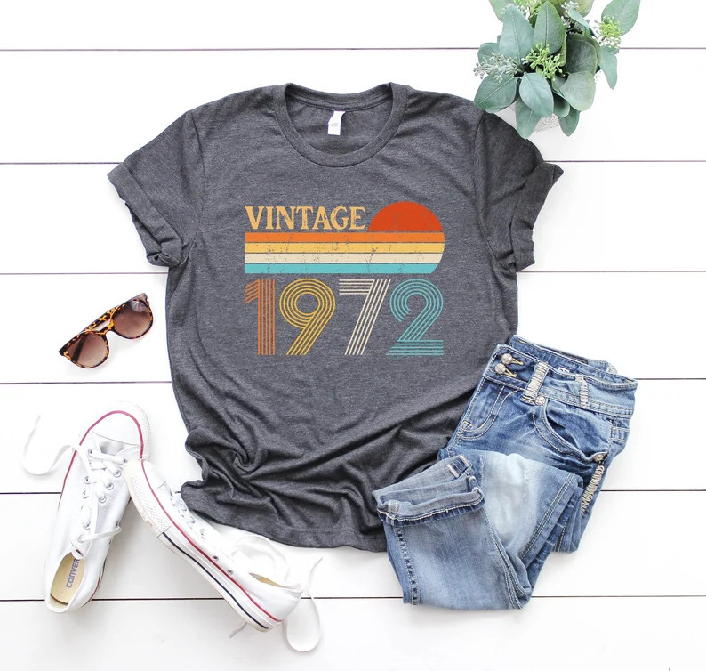Vintage 54th Birthday Comfort Tee Retro Style Shirt