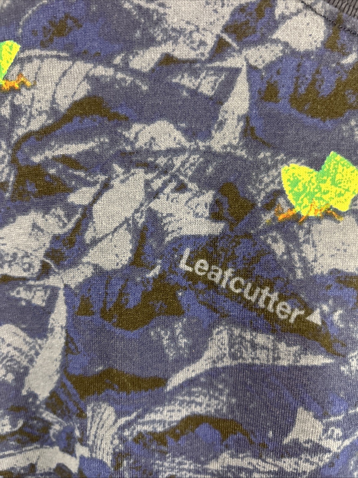 Nike ACG Shirt Mens Large Blue Dri-FIT Leafcutter Graphic Loose Fit HJ0794-410 gallery