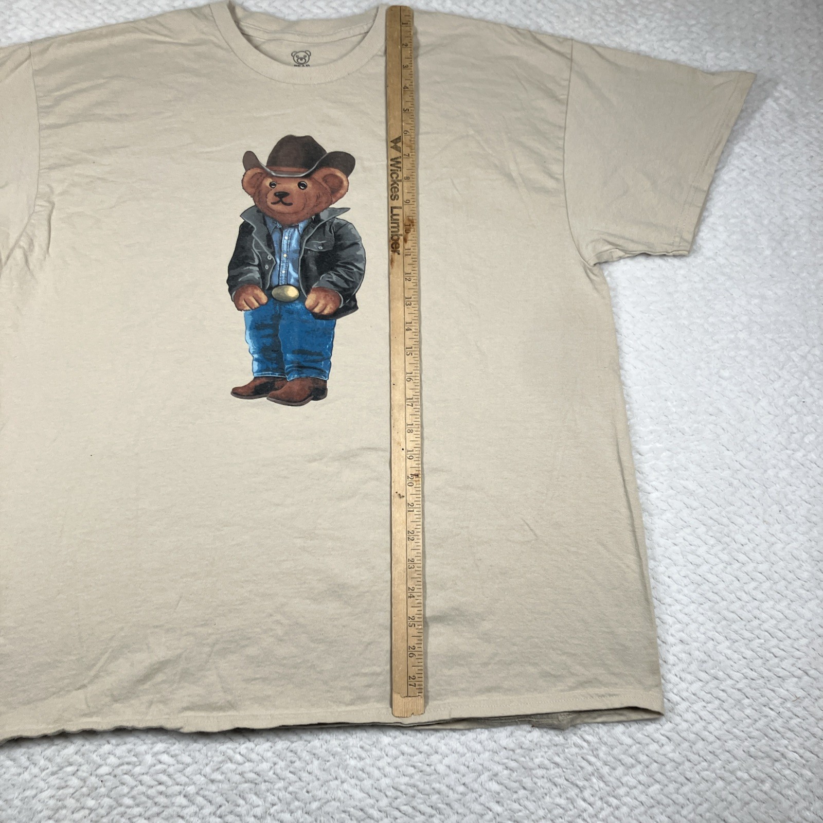 Cowboy T-Shirt Polo Bear Style T-Shirt Style Casual Graphic T-Shirt XL gallery