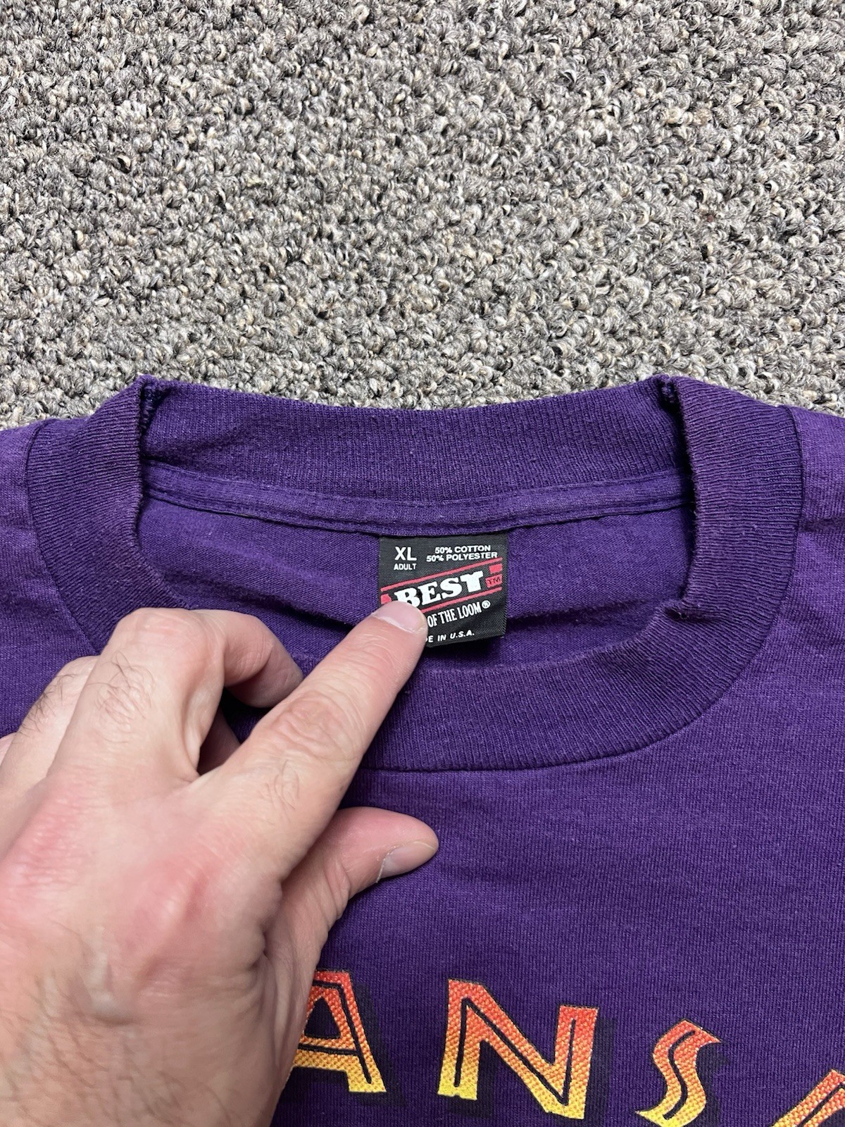 Vintage Arkansas Boarasaur T Shirt Deadstock XL 90s Dinosaur Boar gallery