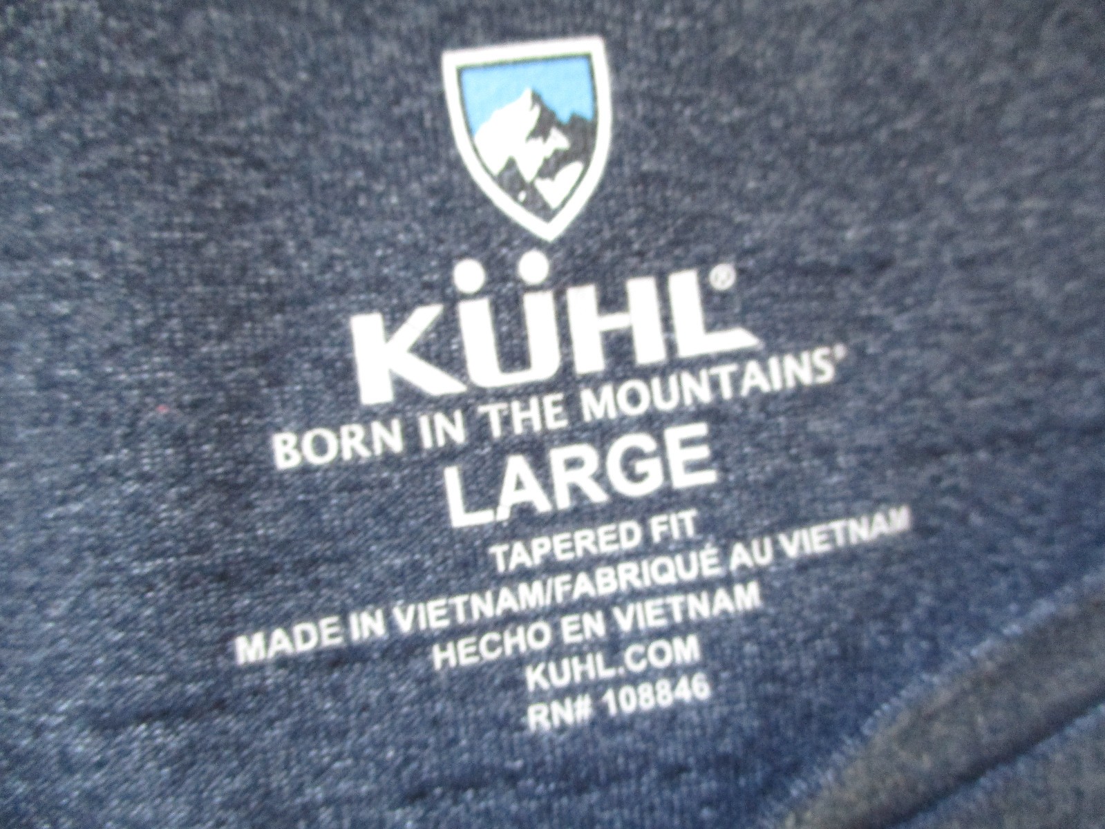 Kuhl T Shirt Mens Large Intent Krew Stretch Lightweight Long Sleeve Athleisure gallery