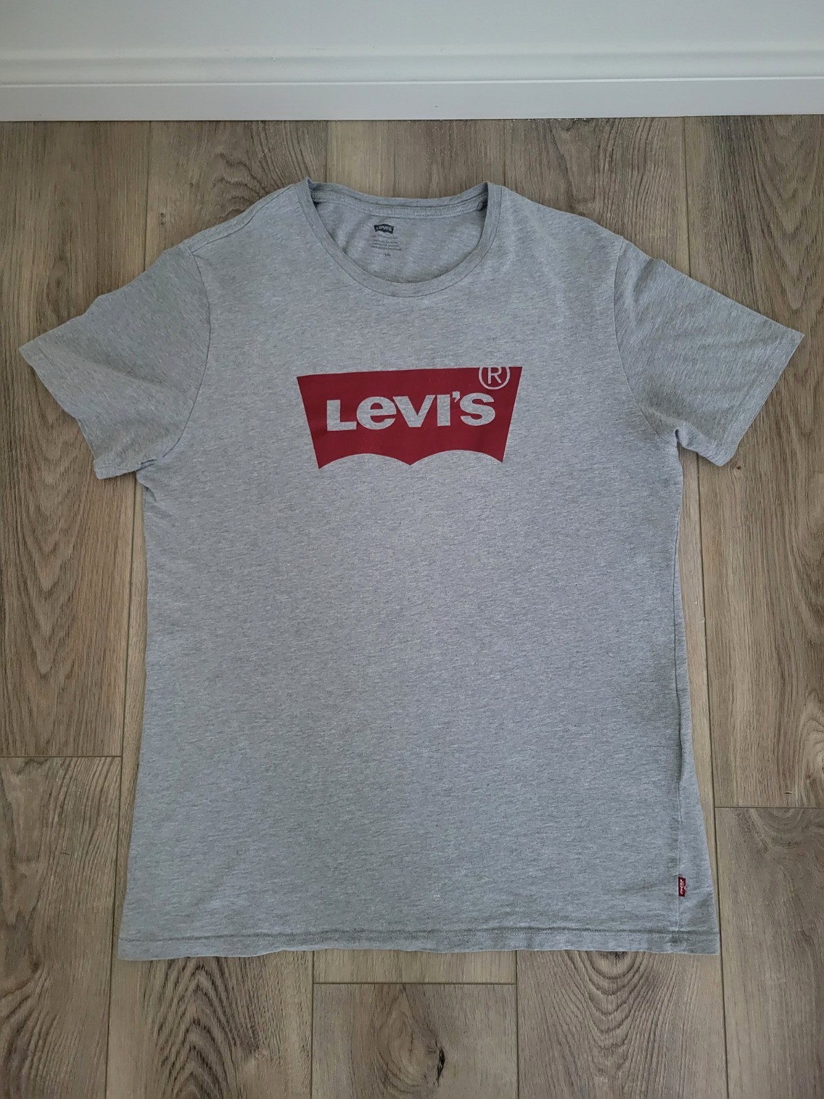 Levi's Men's Graphic Tee Tshirt Sz L Gray gallery