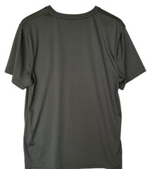 Xersion Men T-Shirt Gray Size Large Polyester Athletic Training Quick Dry NEW