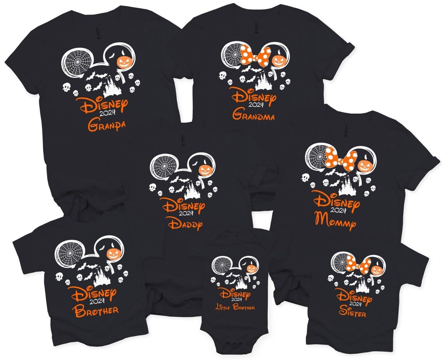 Halloween Disney Trip Vacation T-Shirt Disneyland Shirt Family Matching Tshirt gallery