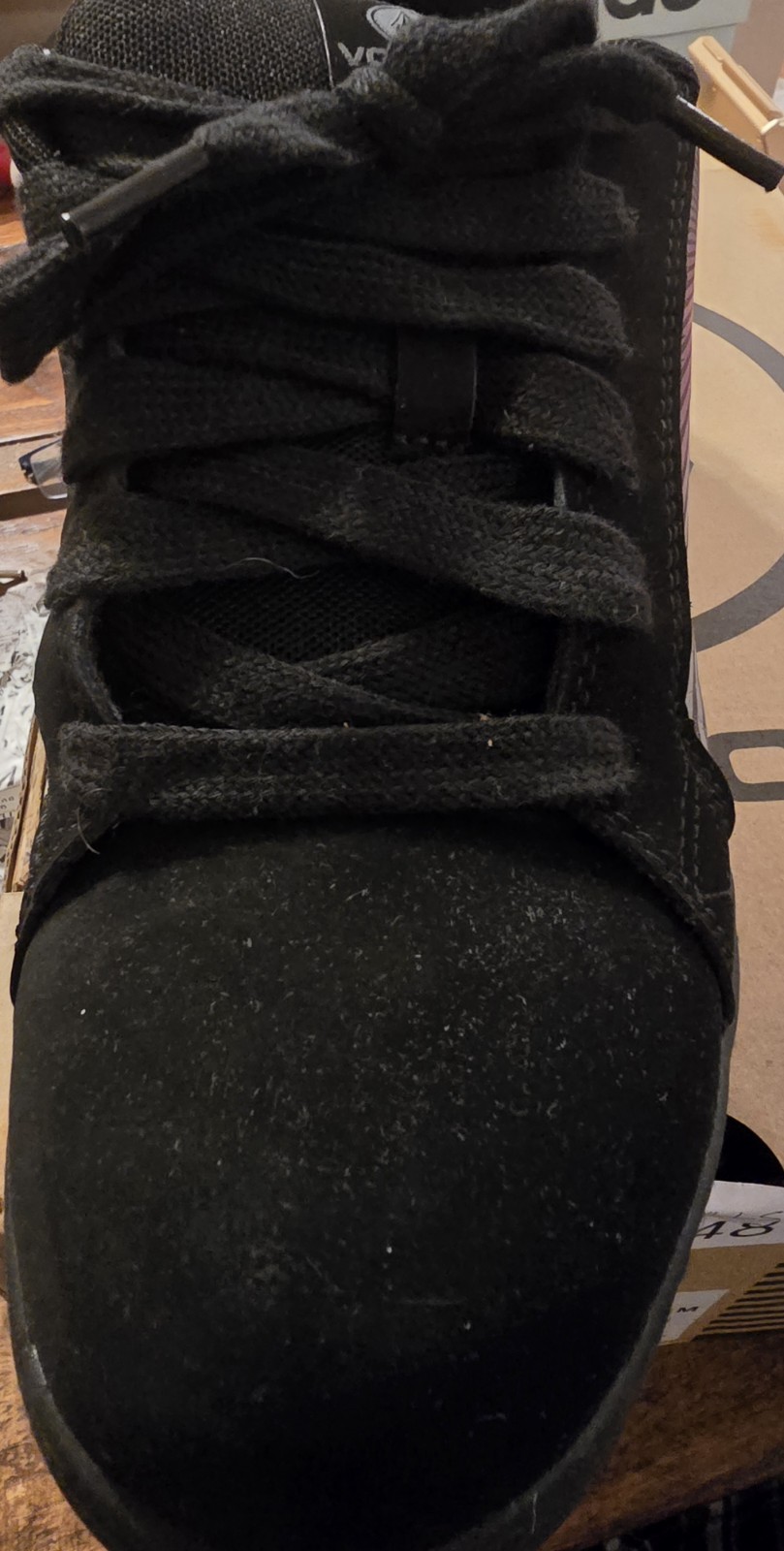 Volcom Stone Op Art Nubuck Composite Toe Black and Dark Grey gallery