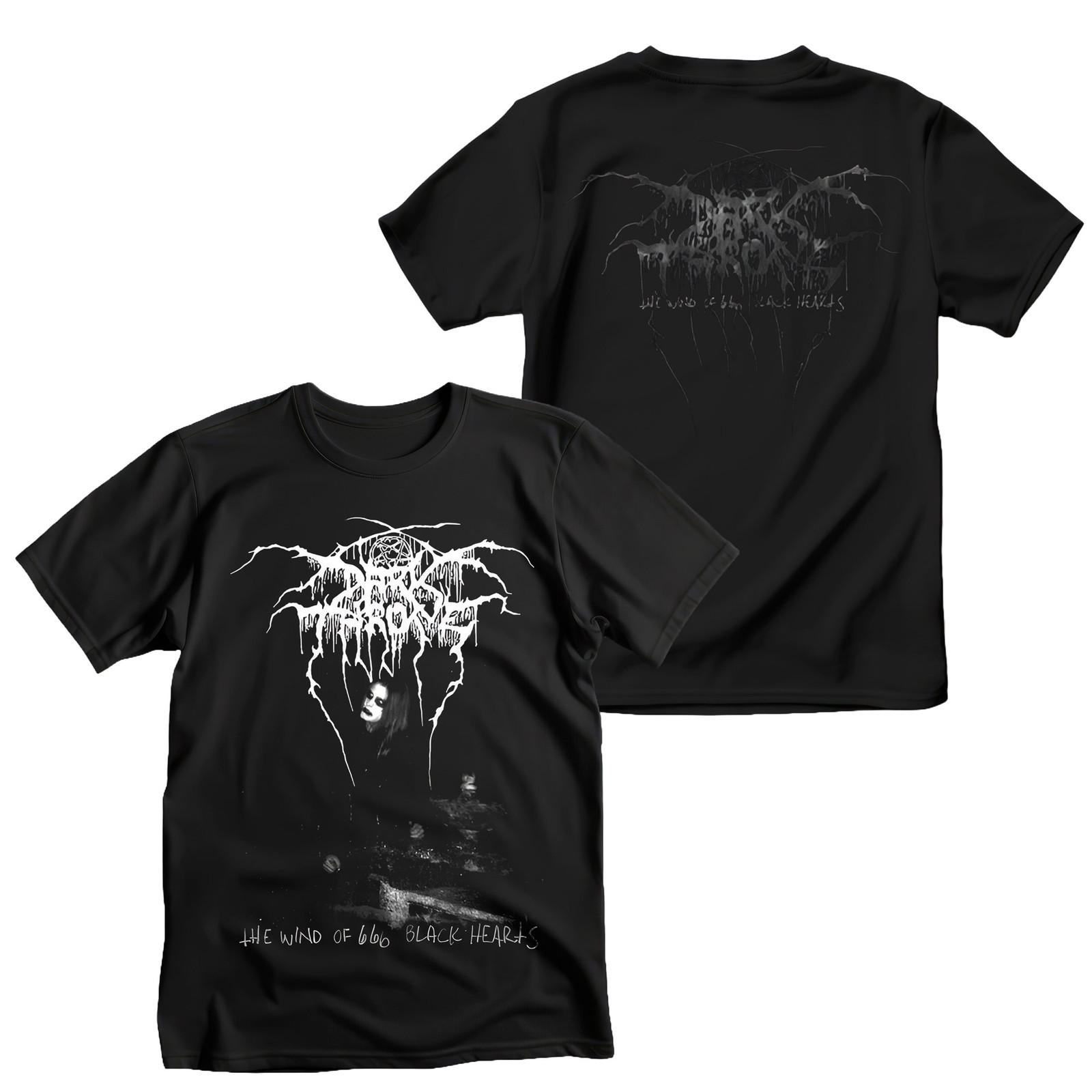 Authentic Darkthrone The Winds of 666 Black Hearts T-Shirt S-2XL NEW gallery