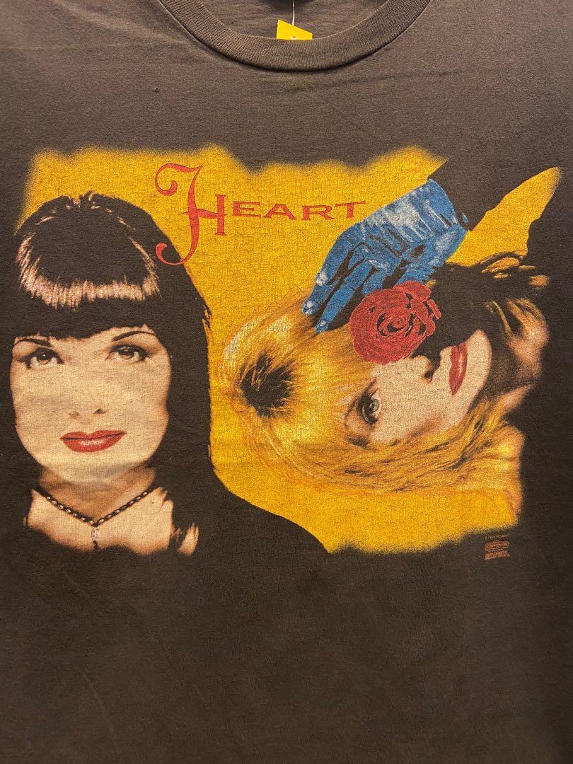 Vintage Heart band Short Sleeve Cotton All size shirt Black Unisex NG1868 gallery