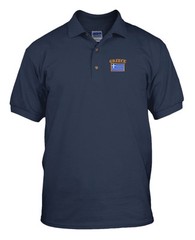GREECE FLAG Embroidery Embroidered Golf Polo Shirt